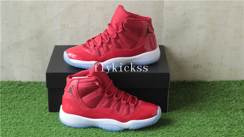 Authentic Air Jordan 11 Gym Red GS